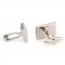 Silver Press Stripes with Crystals Cufflinks 2.JPG